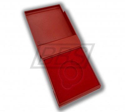 Пластиковый футляр для золотой медали «За особые успехи в учении» I степени (арт. 61006)