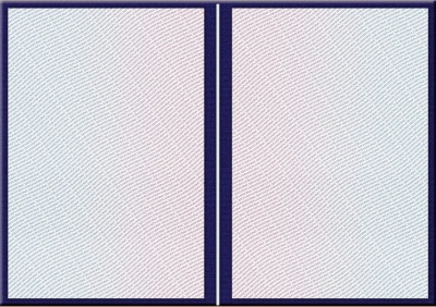Твёрдая обложка для диплома об окончании адъюнктуры (тёмно-синяя) (арт. 71015)