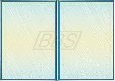 Бланк удостоверения о повышении квалификации без флага, с твёрдой обложкой (арт. 32002)